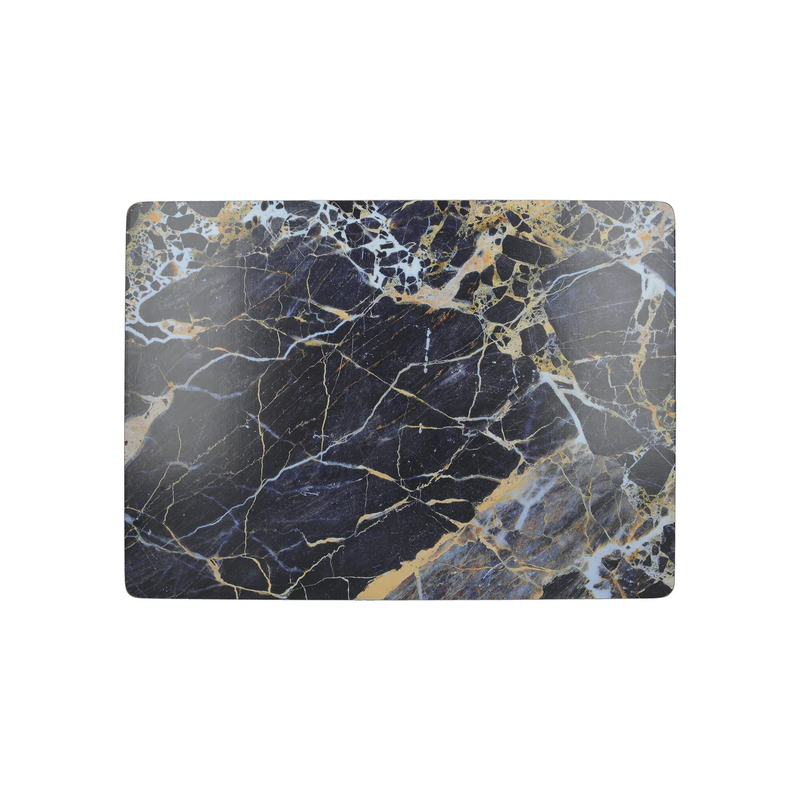 Podkładki Korkowe Duże Czarny Marmur 40x29cm 4szt