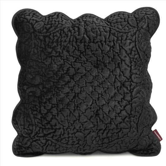 Poduszka Hasita Velvet 45x45cm Czarna
