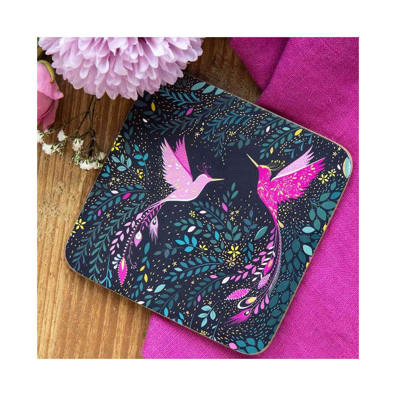 Podkładki Korkowe Małe 10x10cm India Koliber 4 szt.