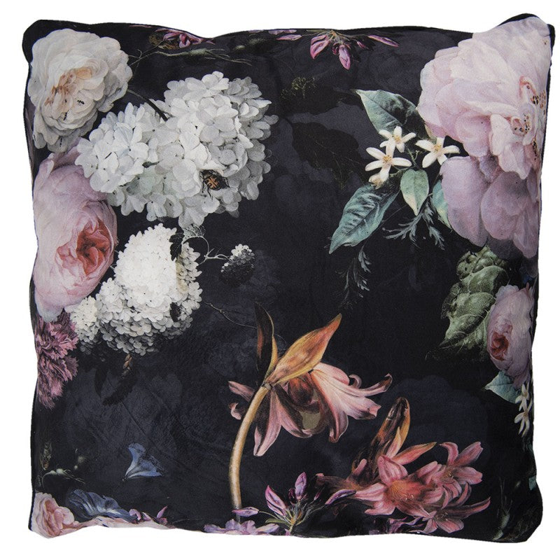 Poduszka Velvet 45x45cm Kwiaty