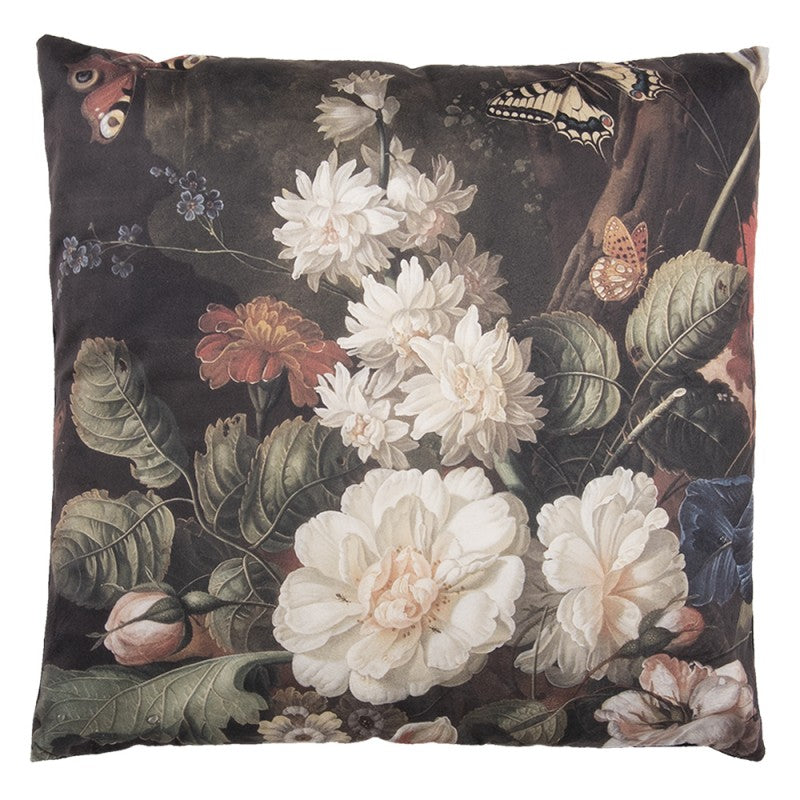 Poduszka Velvet 45x45cm Kwiaty