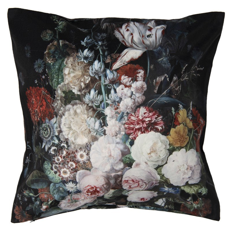 Poduszka Velvet 45x45cm Kwiaty