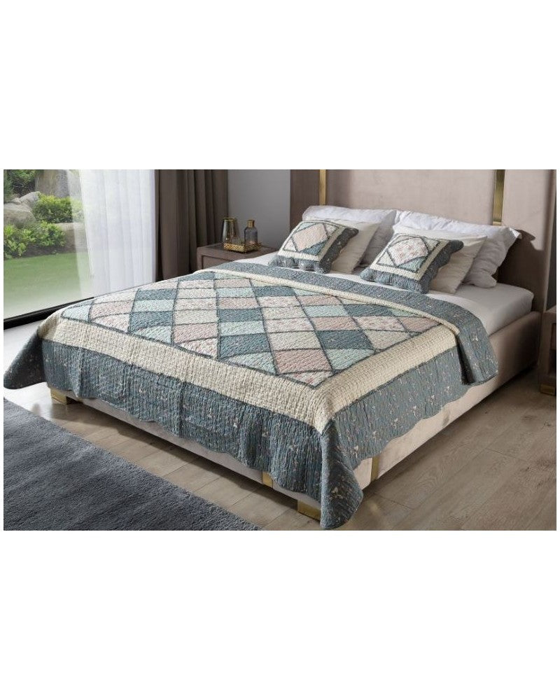 Narzuta Patchwork Multi 200x220cm + 2 Poszewki 45x45