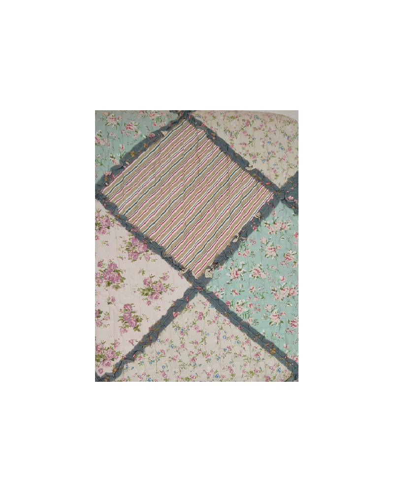 Narzuta Patchwork Multi 200x220cm + 2 Poszewki 45x45