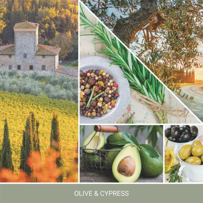 Świeca Średnia Olive & Cypress