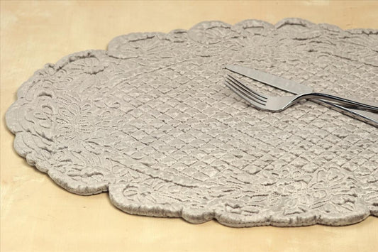 Podkładka Velvet 35x50cm Owalna Kawa