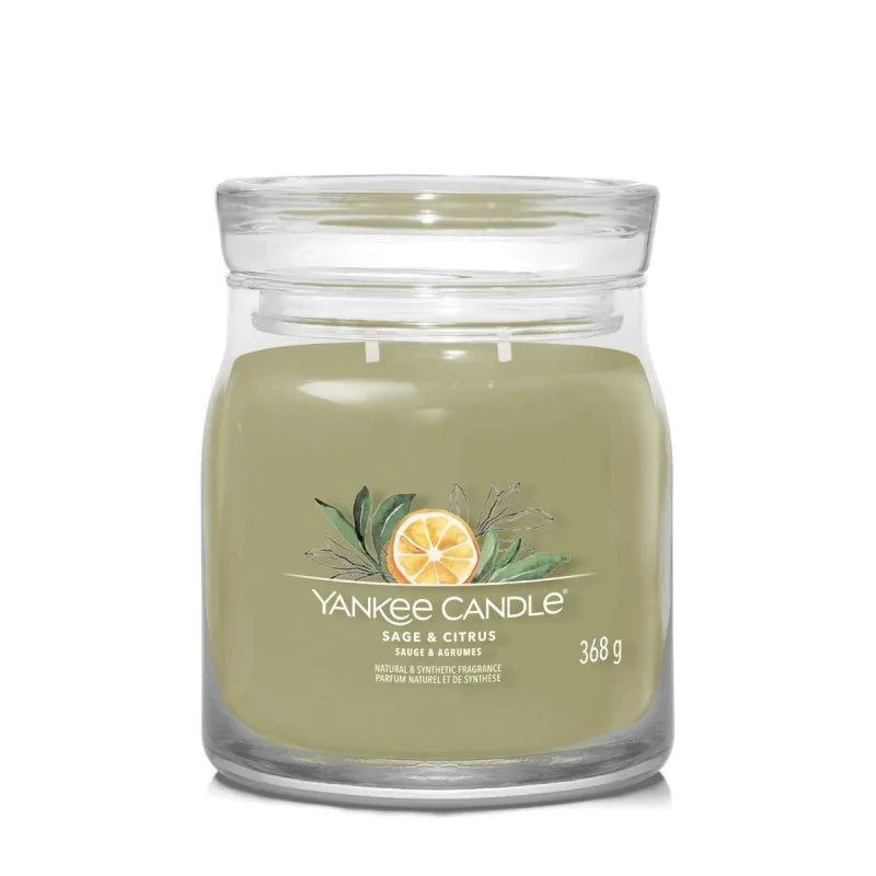 Świeca Średnia Sage & Citrus