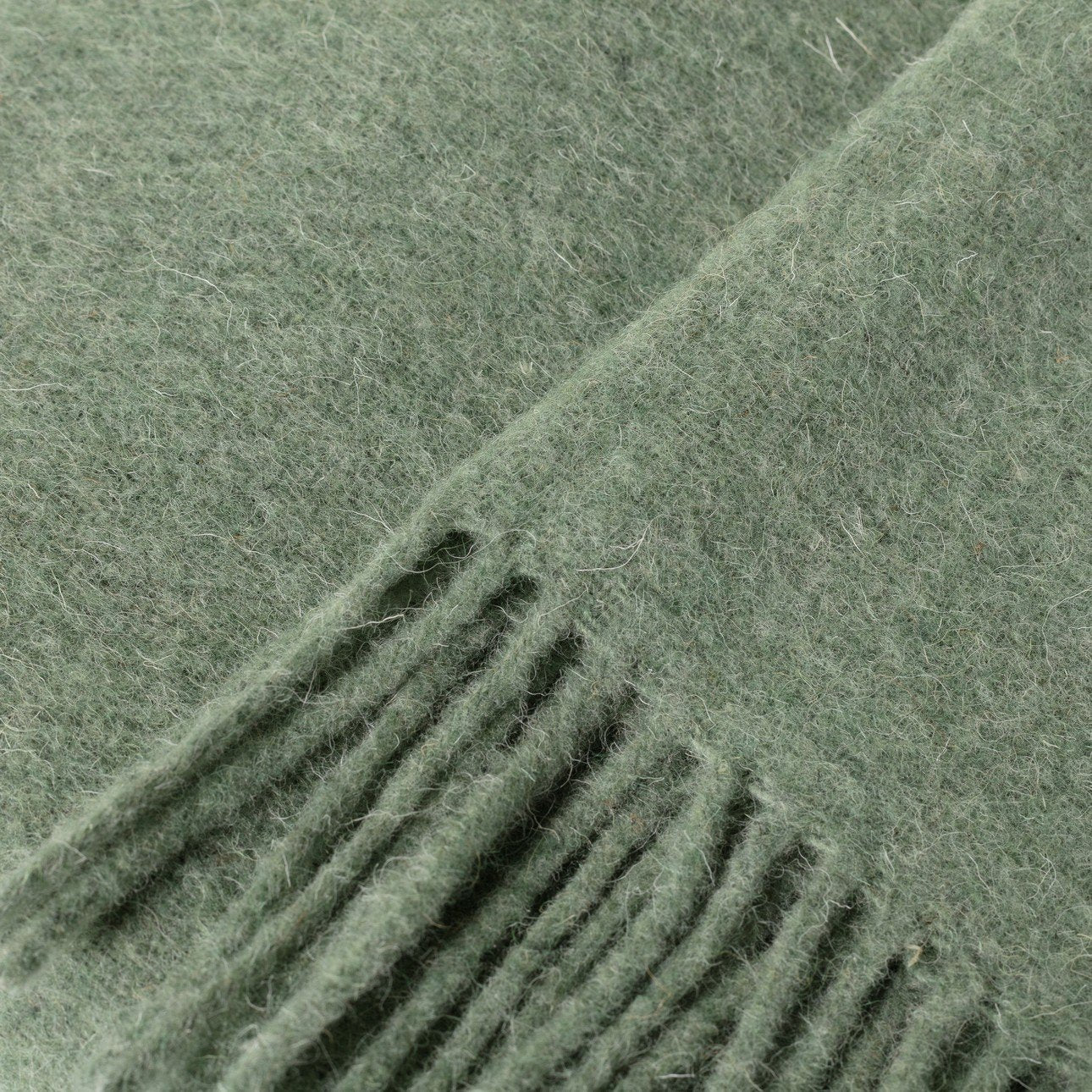 Pled Wełniany 140x200cm Nowa Zelandia Zielony