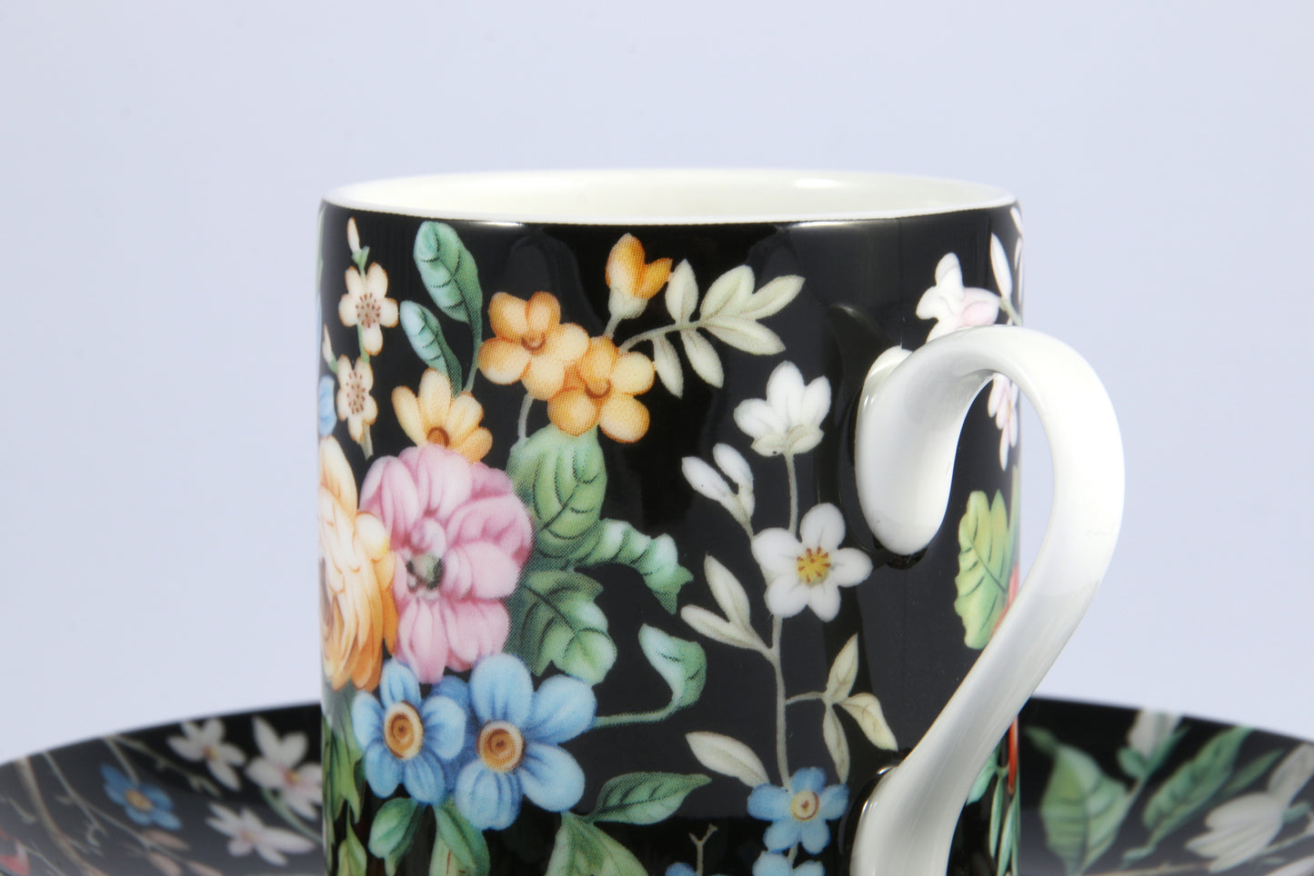 Filiżanka ze spodkiem Espresso 90ml Bone China