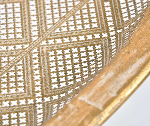 Talerz Gold Line dekoracyjny