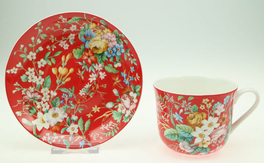 Filiżanka ze spodkiem 370ml Bone China