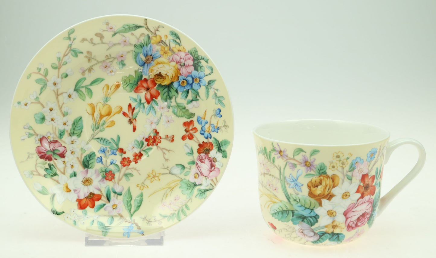 Filiżanka ze spodkiem 370ml Bone China