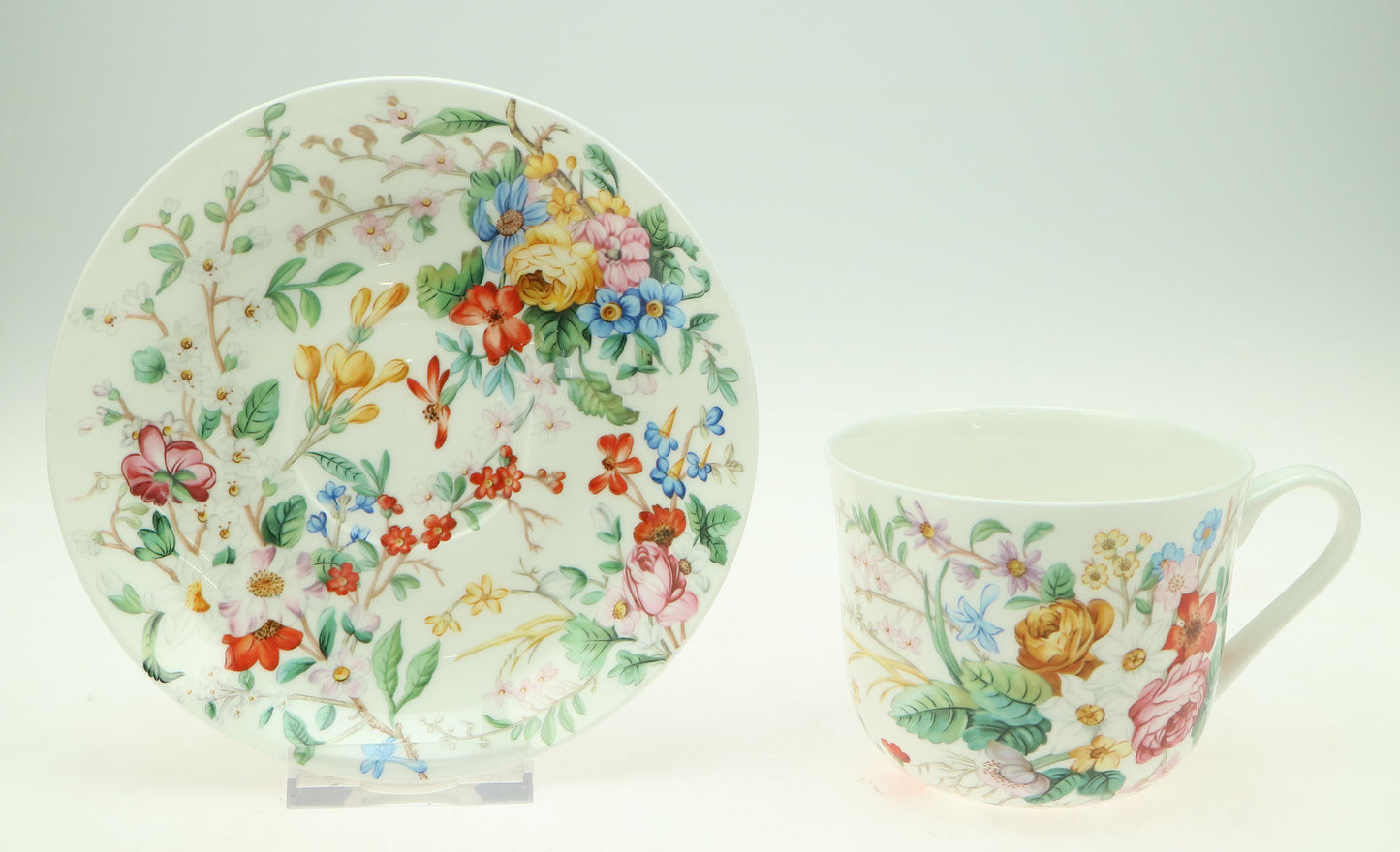 Filiżanka ze spodkiem 370ml Bone China