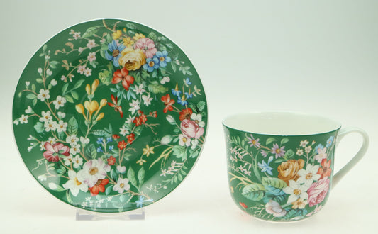 Filiżanka ze spodkiem 370ml Bone China