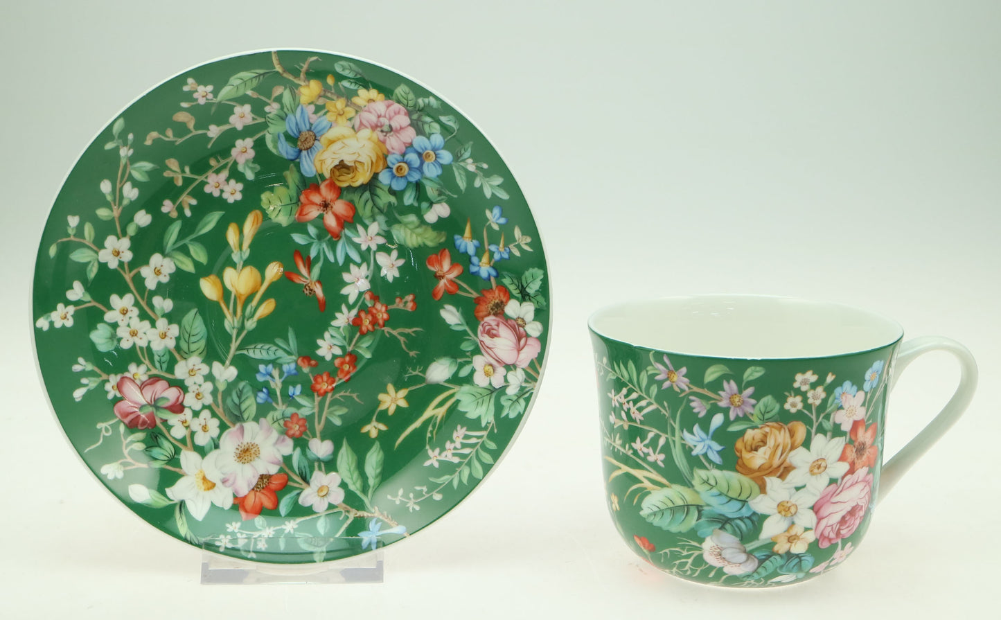 Filiżanka ze spodkiem 370ml Bone China