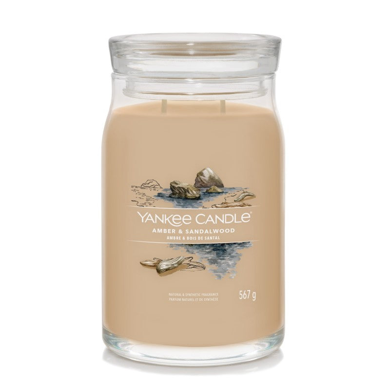 Świeca duża Amber & Sandalwood