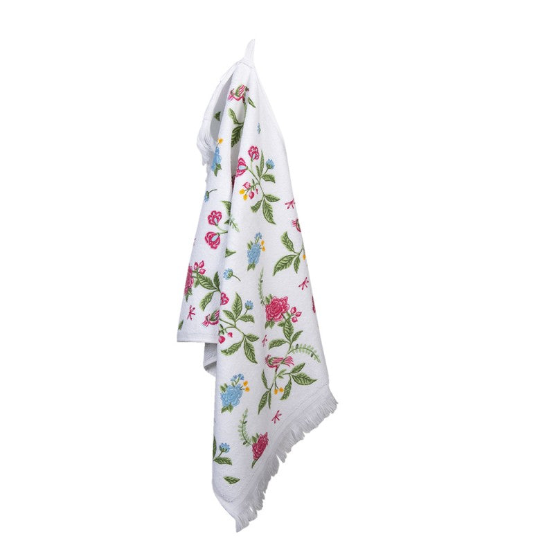 Ręcznik frotte 40x66cm Kwiaty