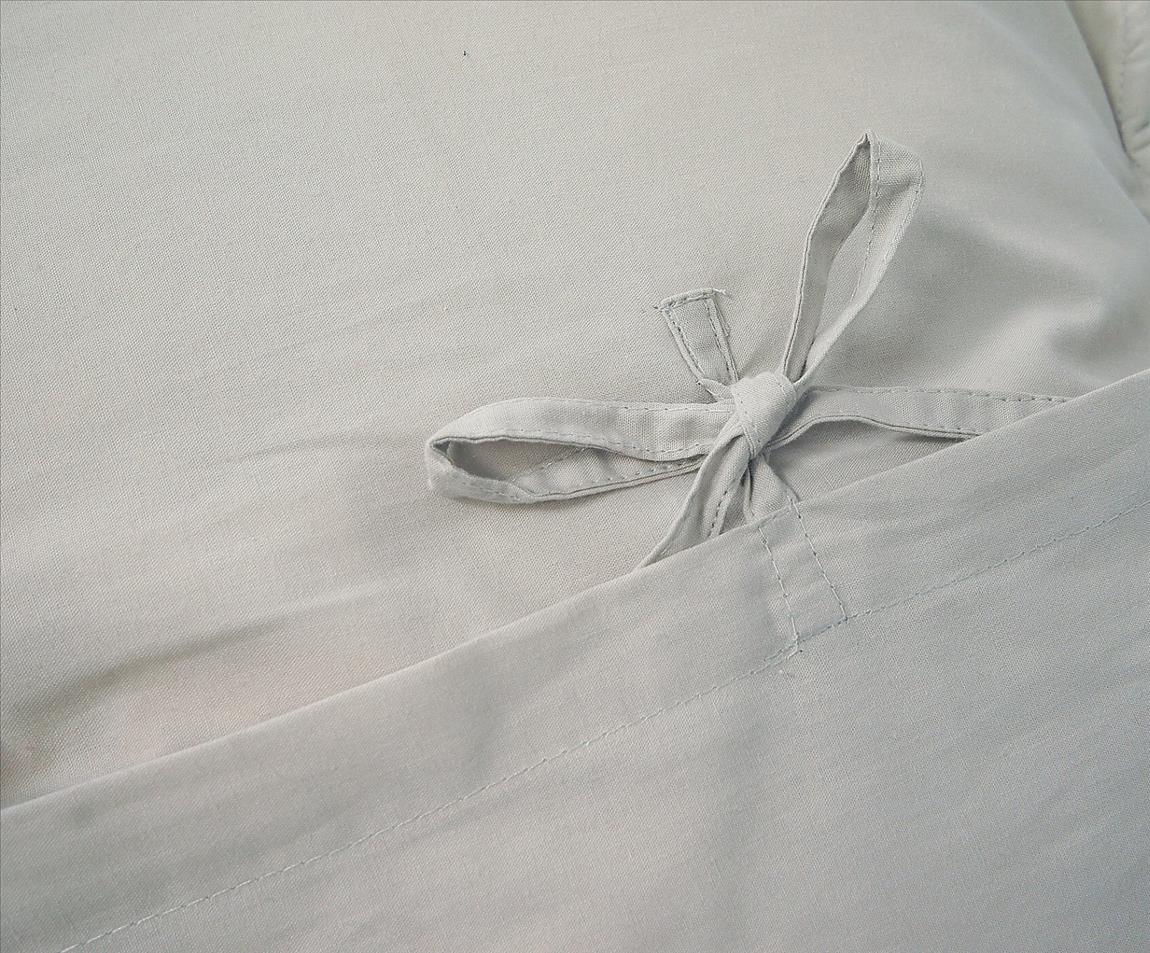 Poduszka Hasita Velvet 45x45cm Popielata