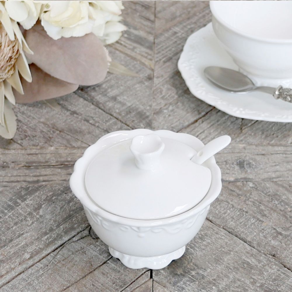 Cukiernica Porcelanowa Biała