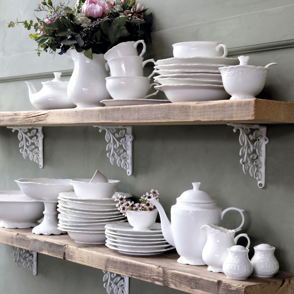 Talerz Głęboki Porcelanowy Biały 21cm