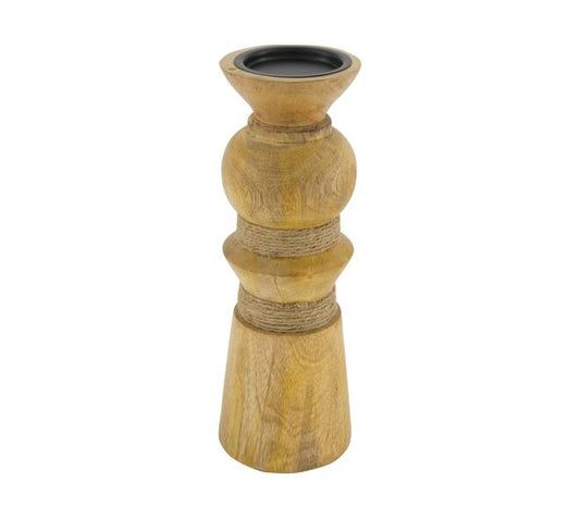 Świecznik Drewniany 28cm