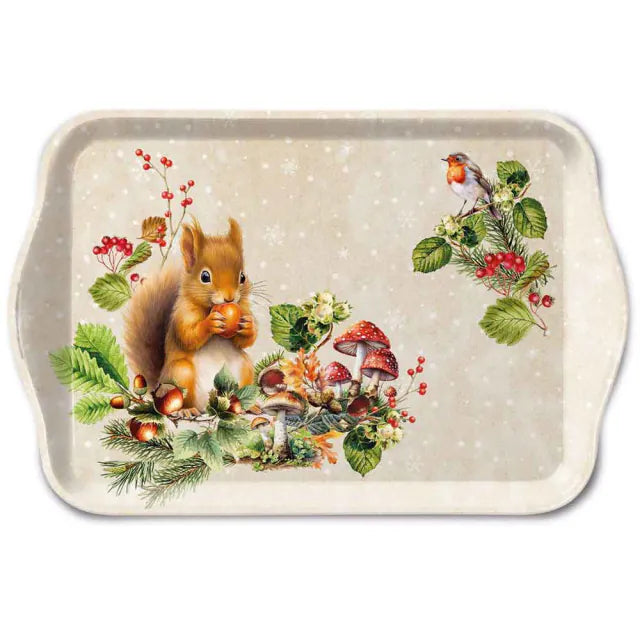 Tacka Melaminowa 13x21cm Wiewiórka