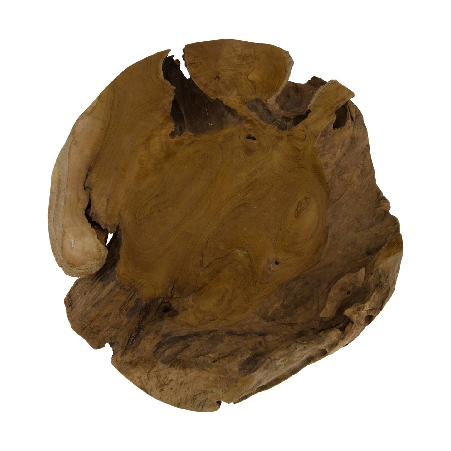 Miska z Drewna Tekowego 50x45x10cm