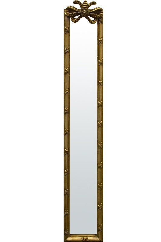 Lustro 117x18cm Złote