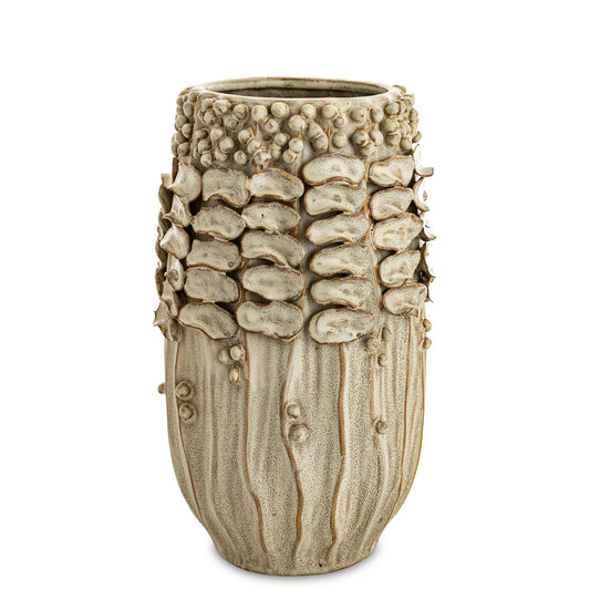 Wazon Ceramiczny Beżowy 31cm