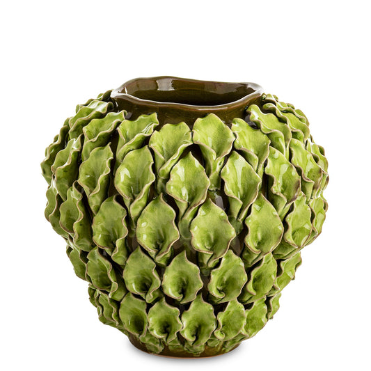 Wazon Ceramiczny Zielony 25cm