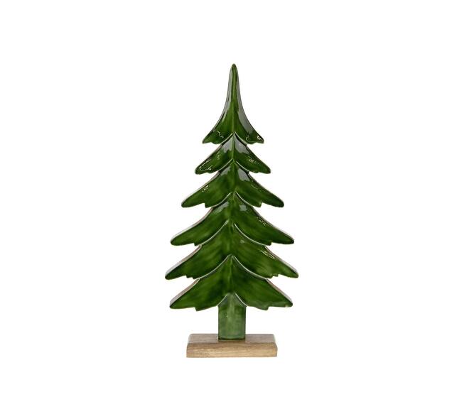 Choinka Drewniana 50cm Zielona