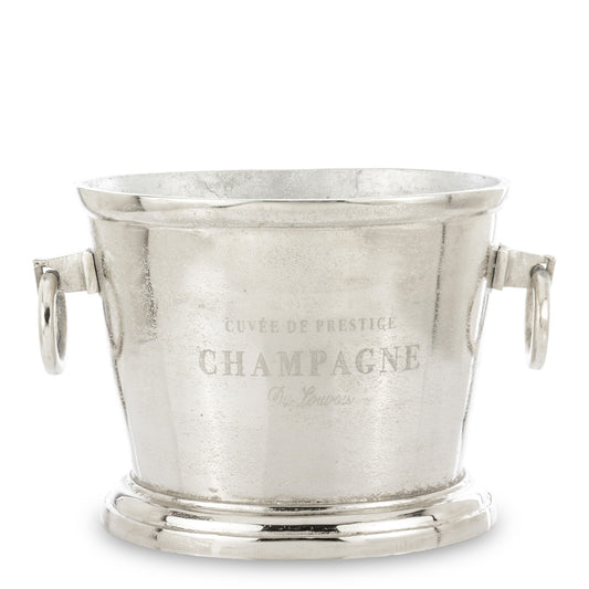 Cooler do Szampana  Metalowy Srebrny