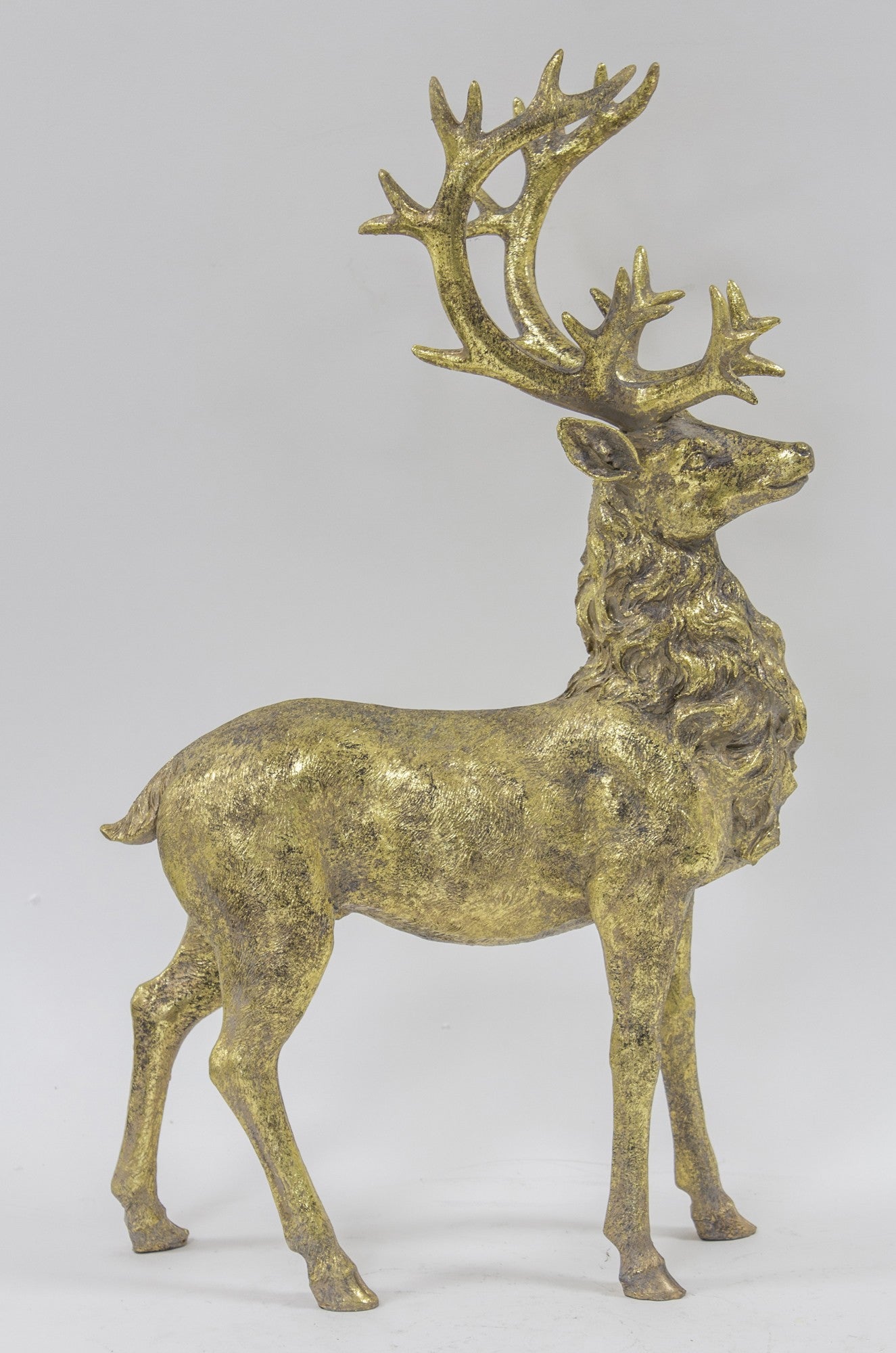 Figurka Jeleń 51cm Złota