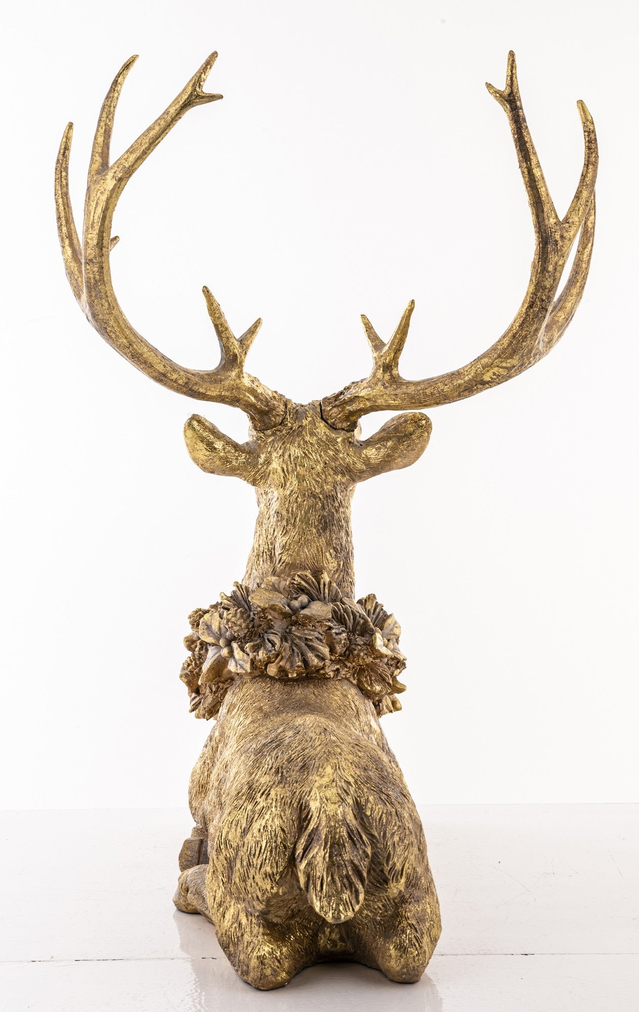 Figurka Jeleń 50cm Złota