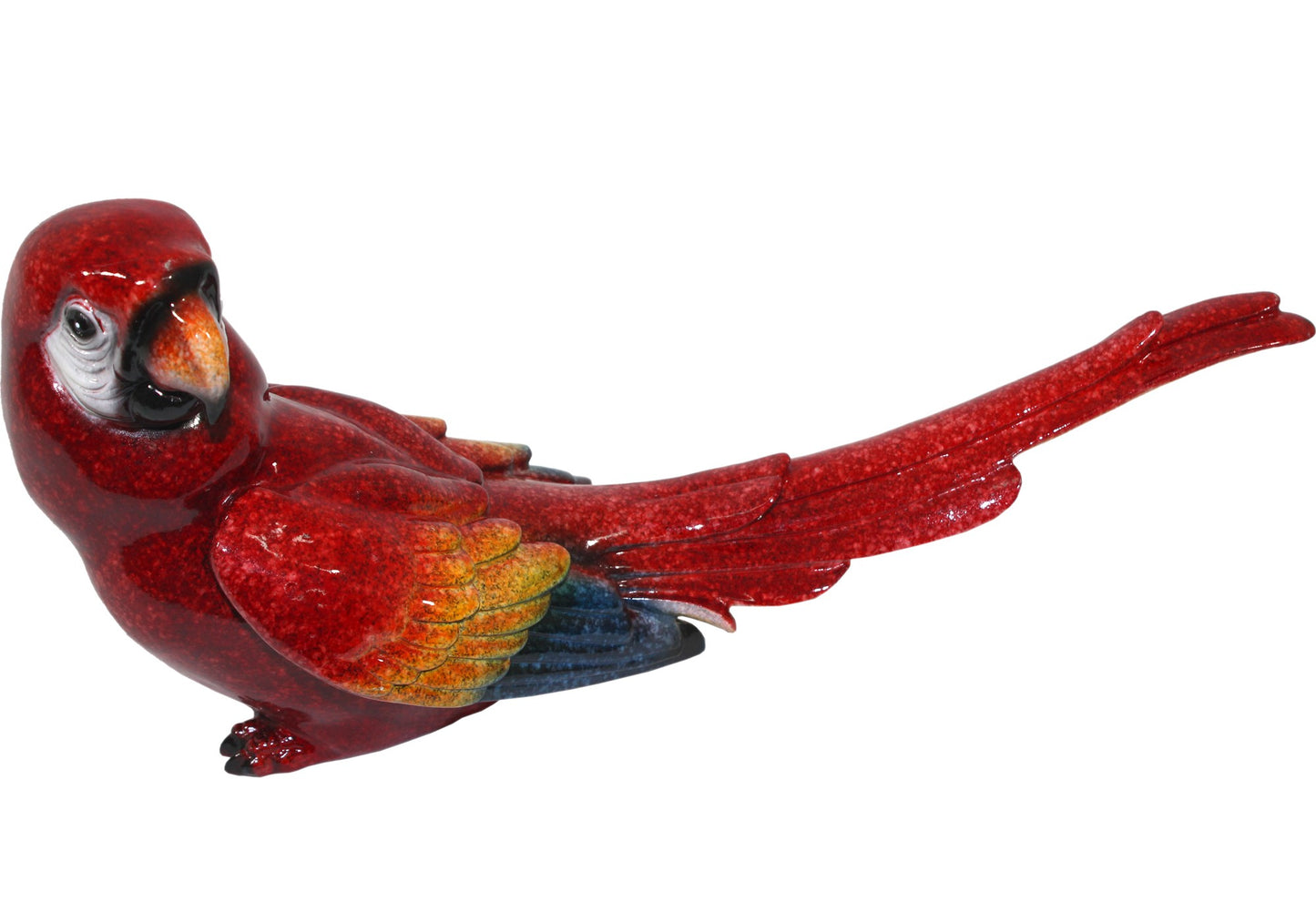 Figurka Papuga Czerwona 30cm
