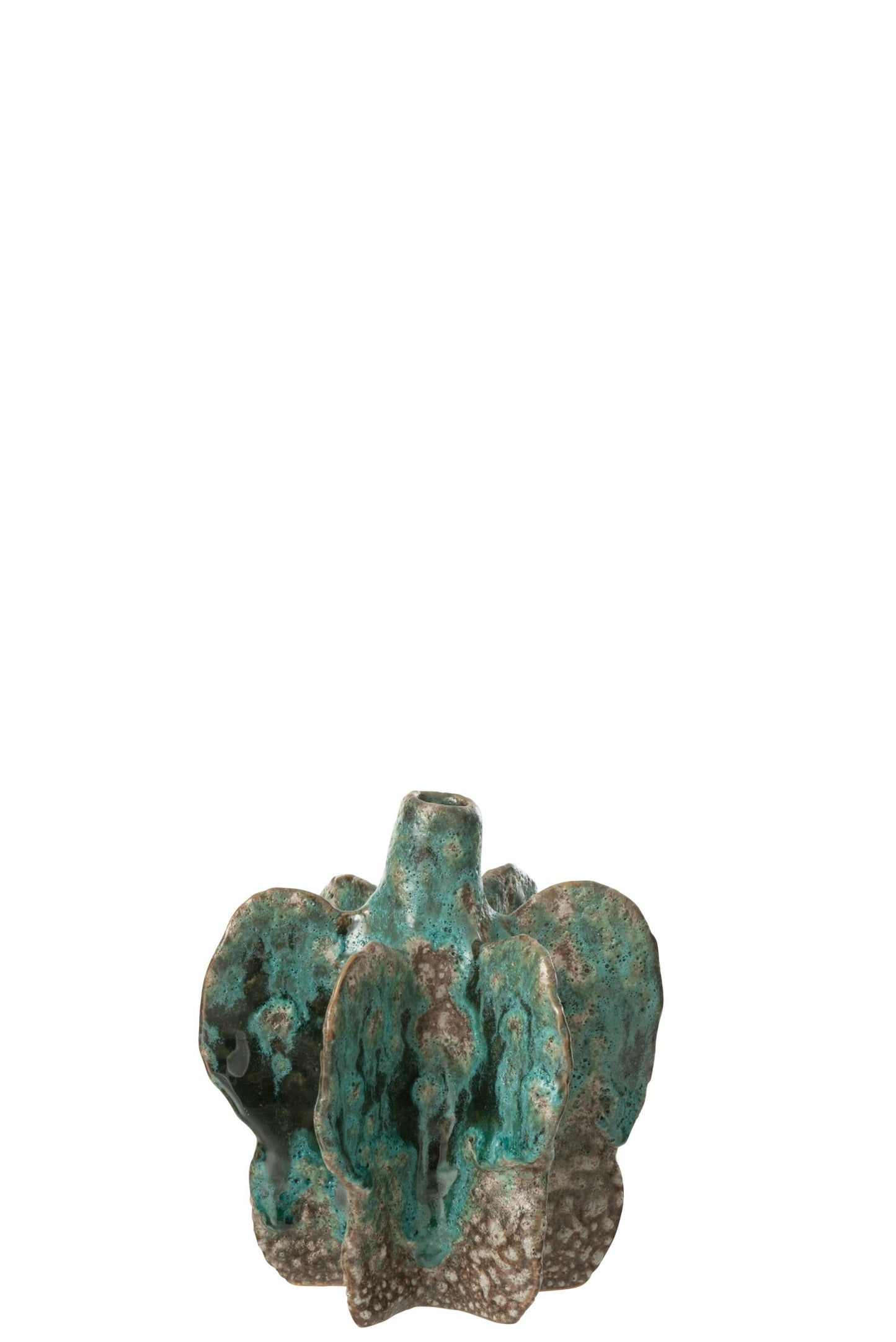 Wazon Ceramiczny 16cm Turkusowy