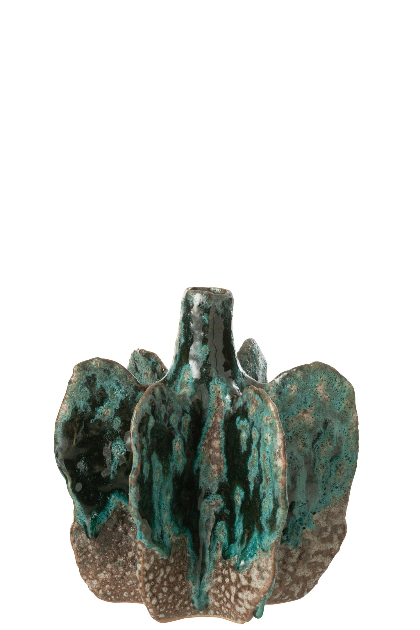 Wazon Ceramiczny 20cm Turkusowy