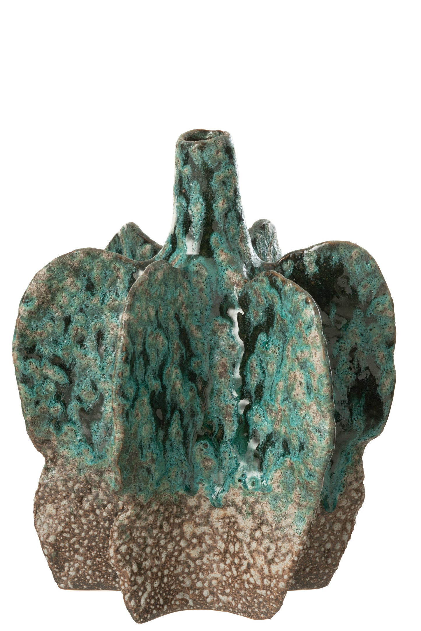 Wazon Ceramiczny 30cm Turkusowy