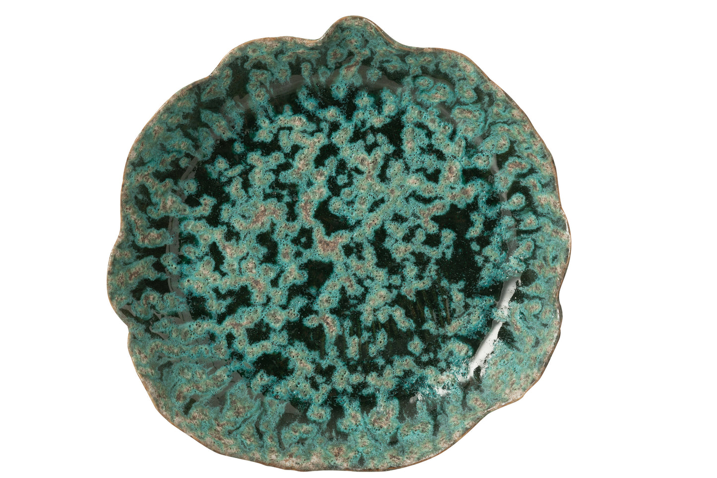 Miska Dekoracyjna Ceramiczna 30cm Turkusowa