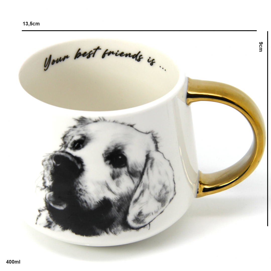 Kubek 400ml Labrador
