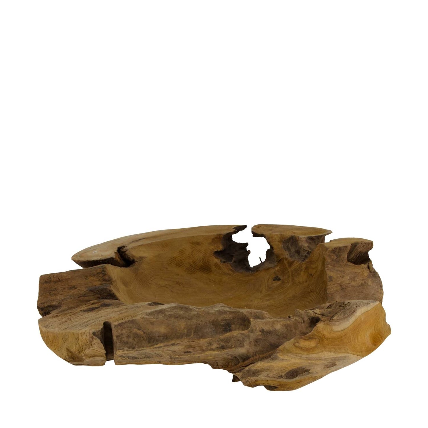 Miska z Drewna Tekowego 50x45x10cm