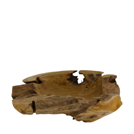 Miska z Drewna Tekowego 50x45x10cm