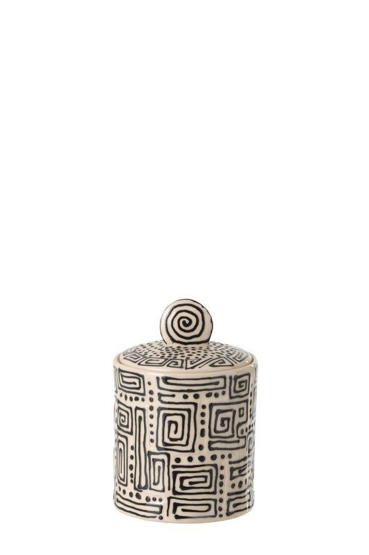 Pojemnik Dekoracyjny Ceramiczny 18cm