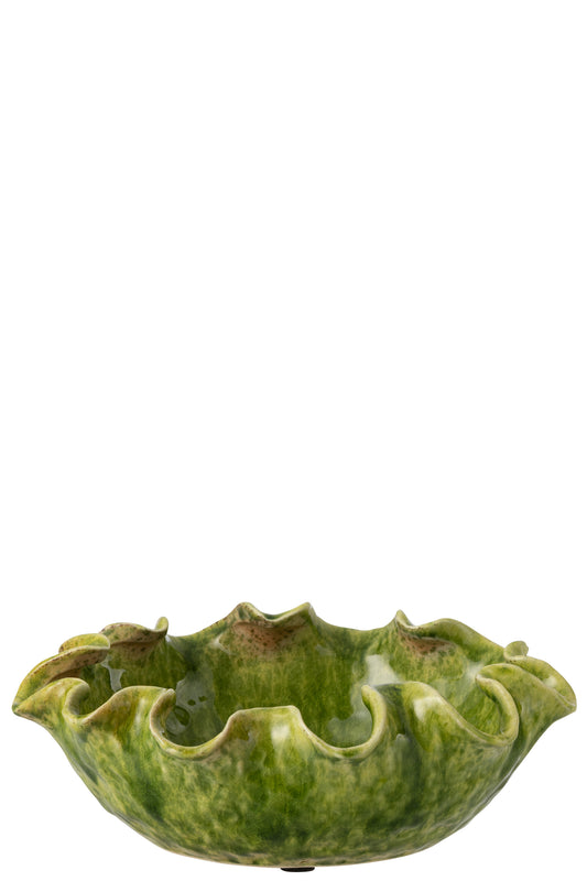 Misa Dekoracyjna Ceramiczna Zielona 33cm