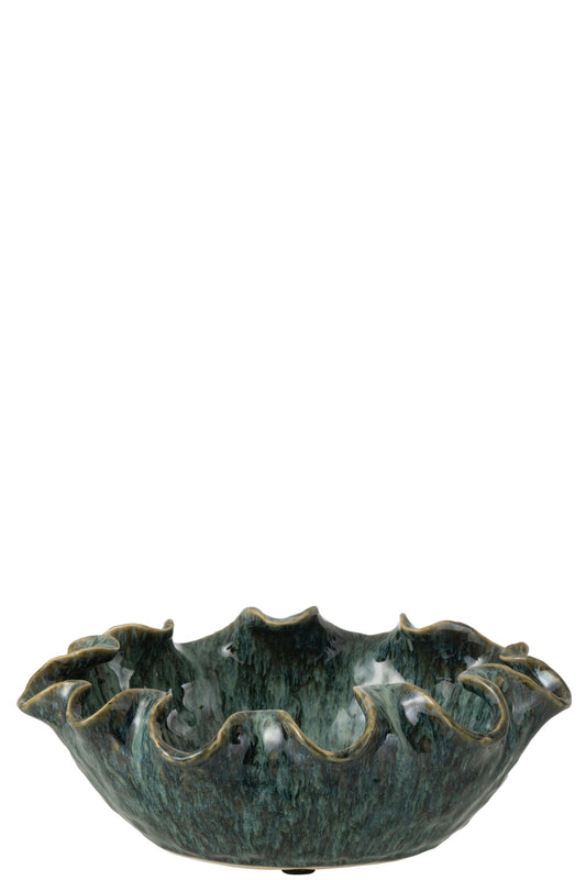 Misa Dekoracyjna Ceramiczna Turkusowa 33cm