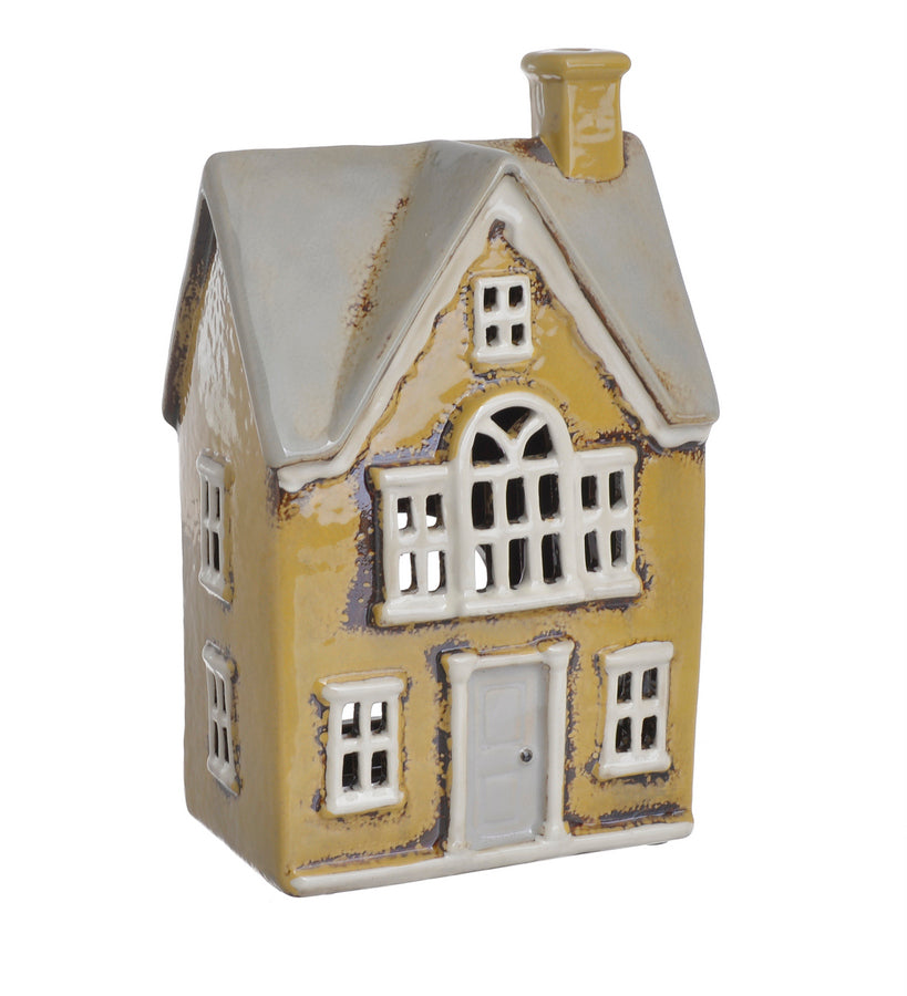 Domek Ceramiczny - Lampion Na Tealighty