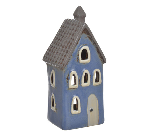 Domek Ceramiczny - Lampion na Tealighty