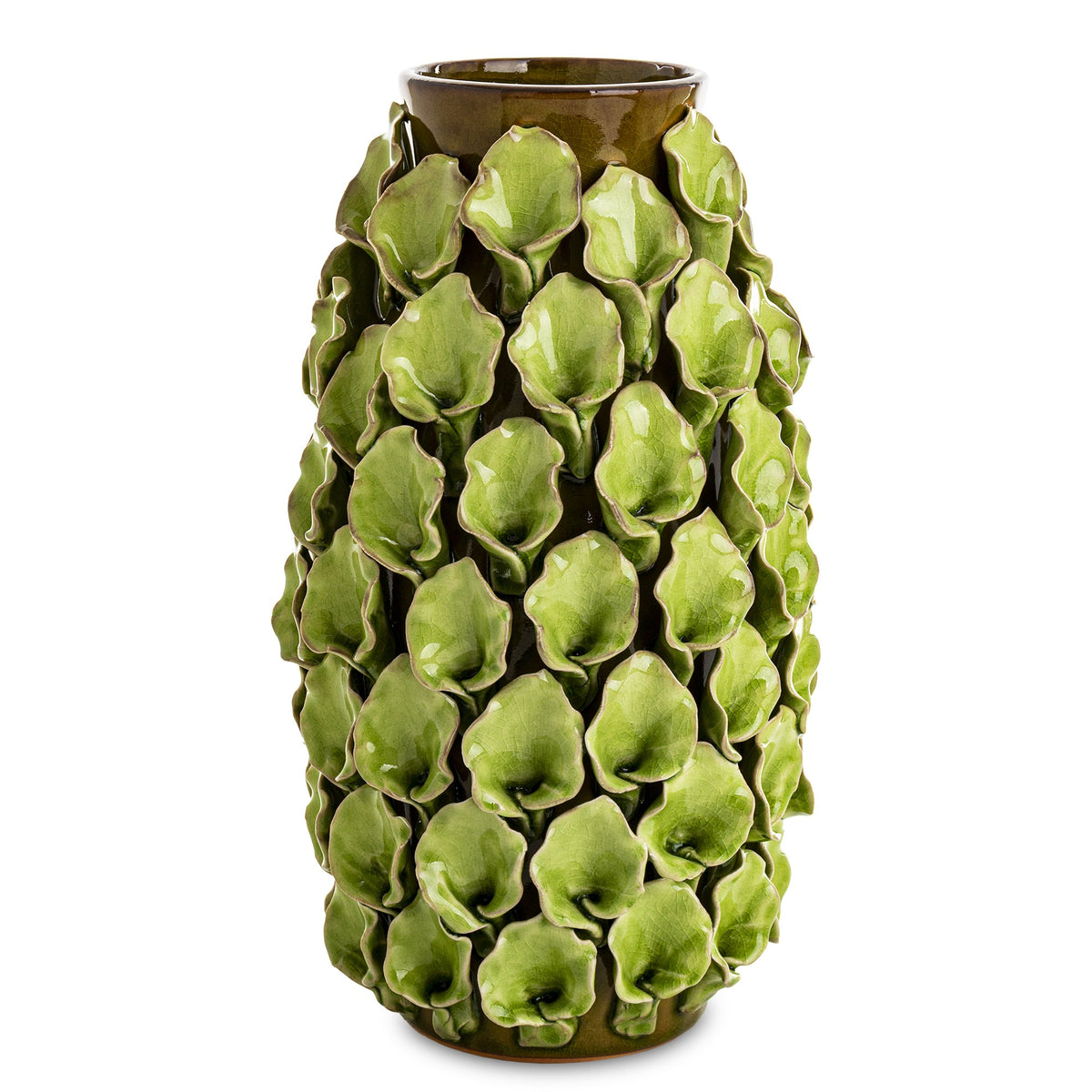 Wazon Ceramiczny Zielony 32cm