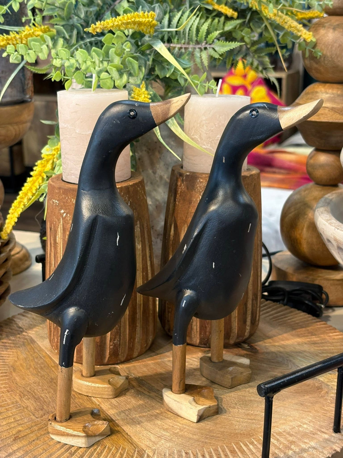 Figurka Kaczka Bambusowa 25cm