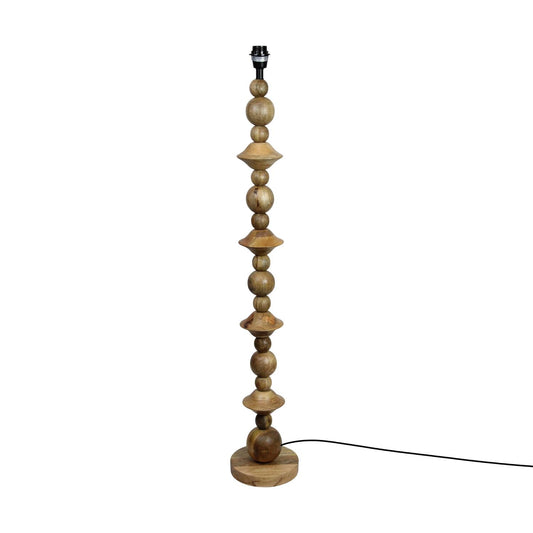 Lampa Podłogowa z Drewna Mango 122cm